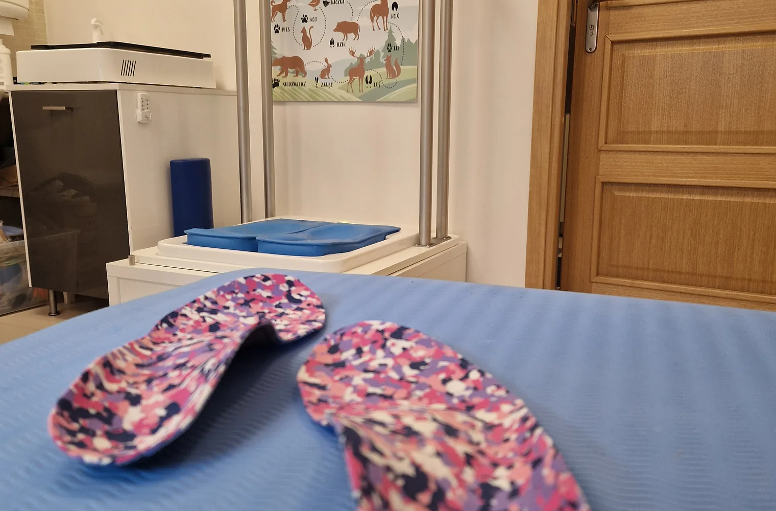 Gotowa para indywidualnych wkładek z kolorowym wykończeniem