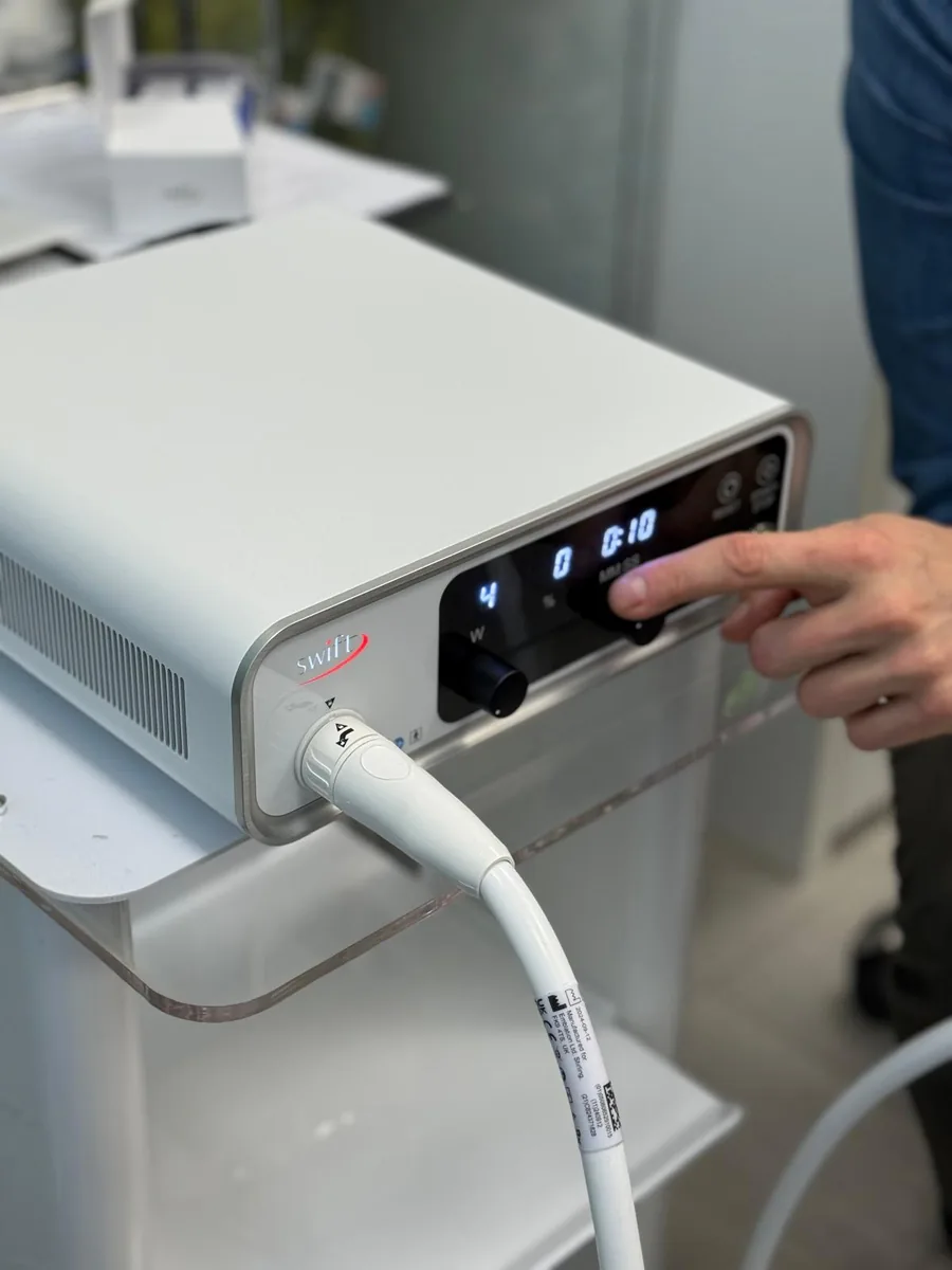 Urządzenie SWIFT w gabinecie FootMedica